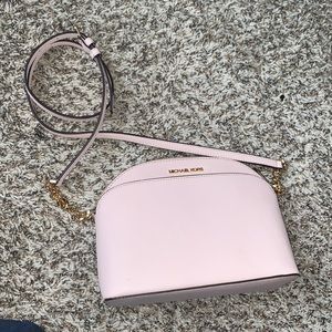Light pink cross body  Michael Kors bag (new)